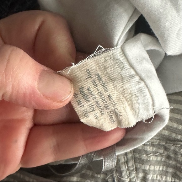 Anthropologie Elevenses Striped Wide Leg Seer Sucker Pants Size 6 - Picture 7 of 9